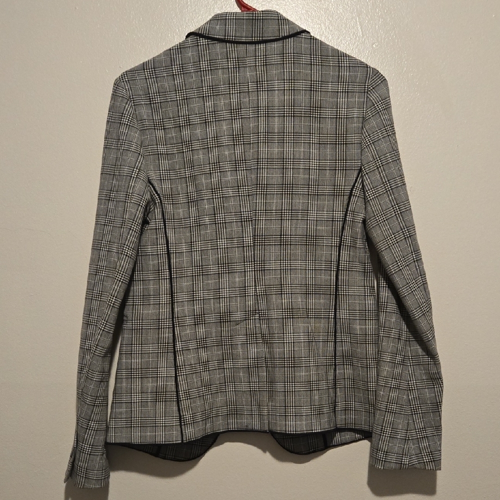 Banana Republic Gray Plaid Blazer - Picture 5 of 5